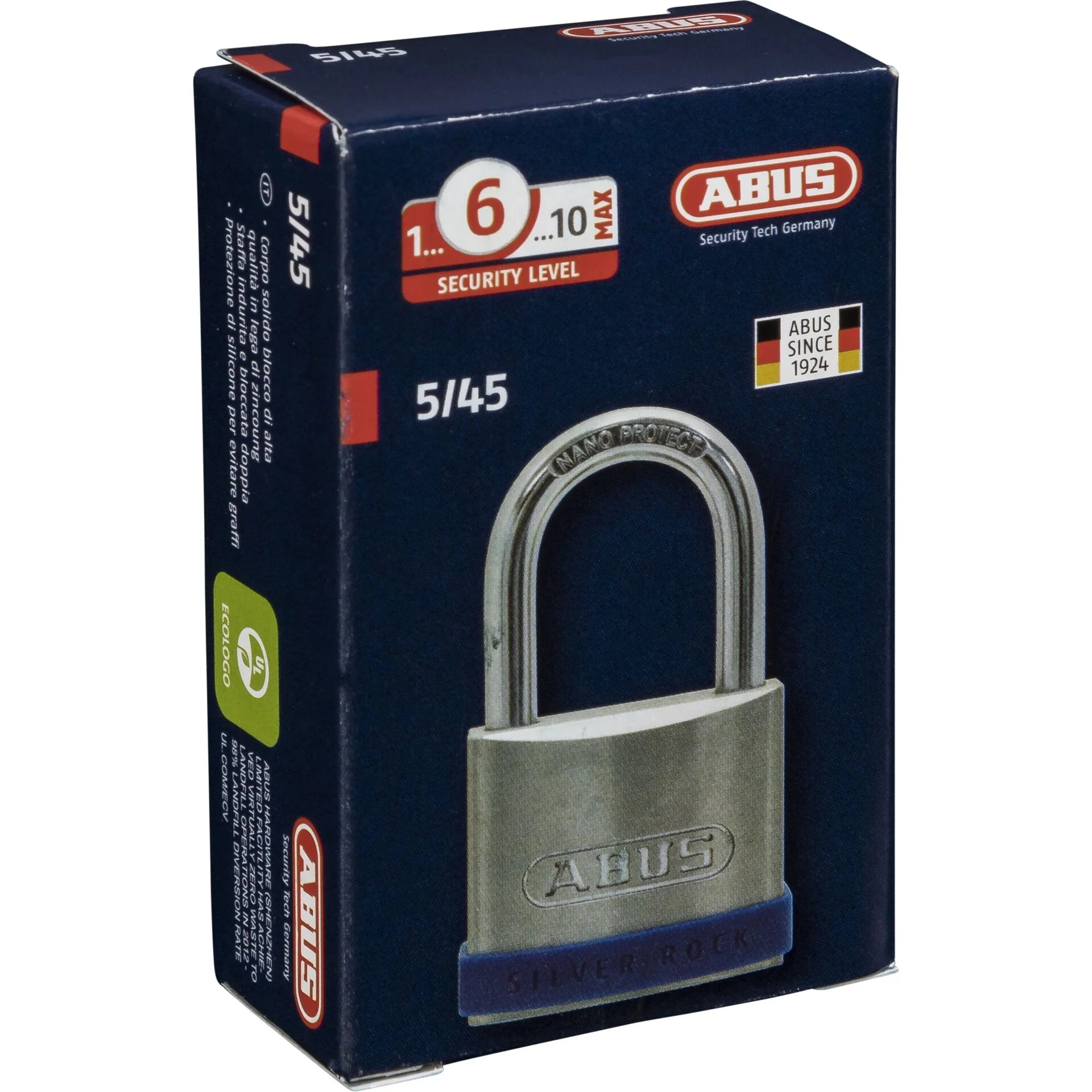 ABUS silver rock 5 45 sl 6 Haussicherheit