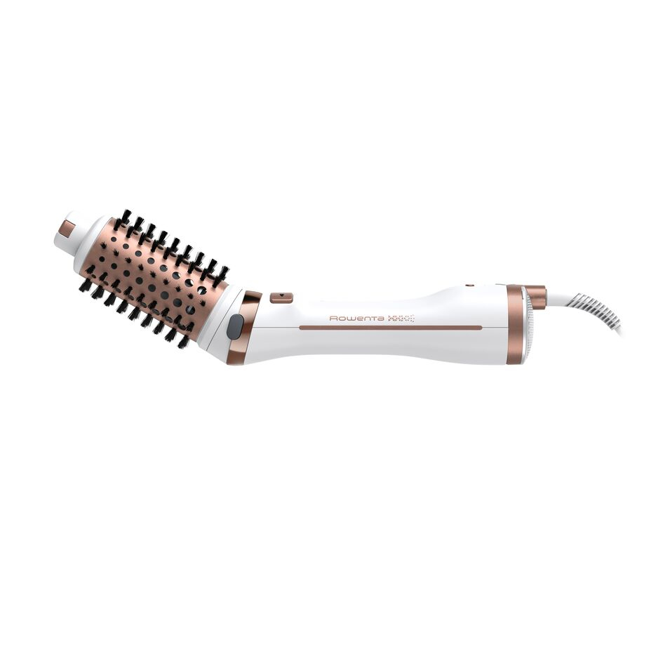 Rowenta Brush Activ Ultimate Care CF9720 Heissluftbuerste Warm Kupfer  Weiss 2 m Haarpflege