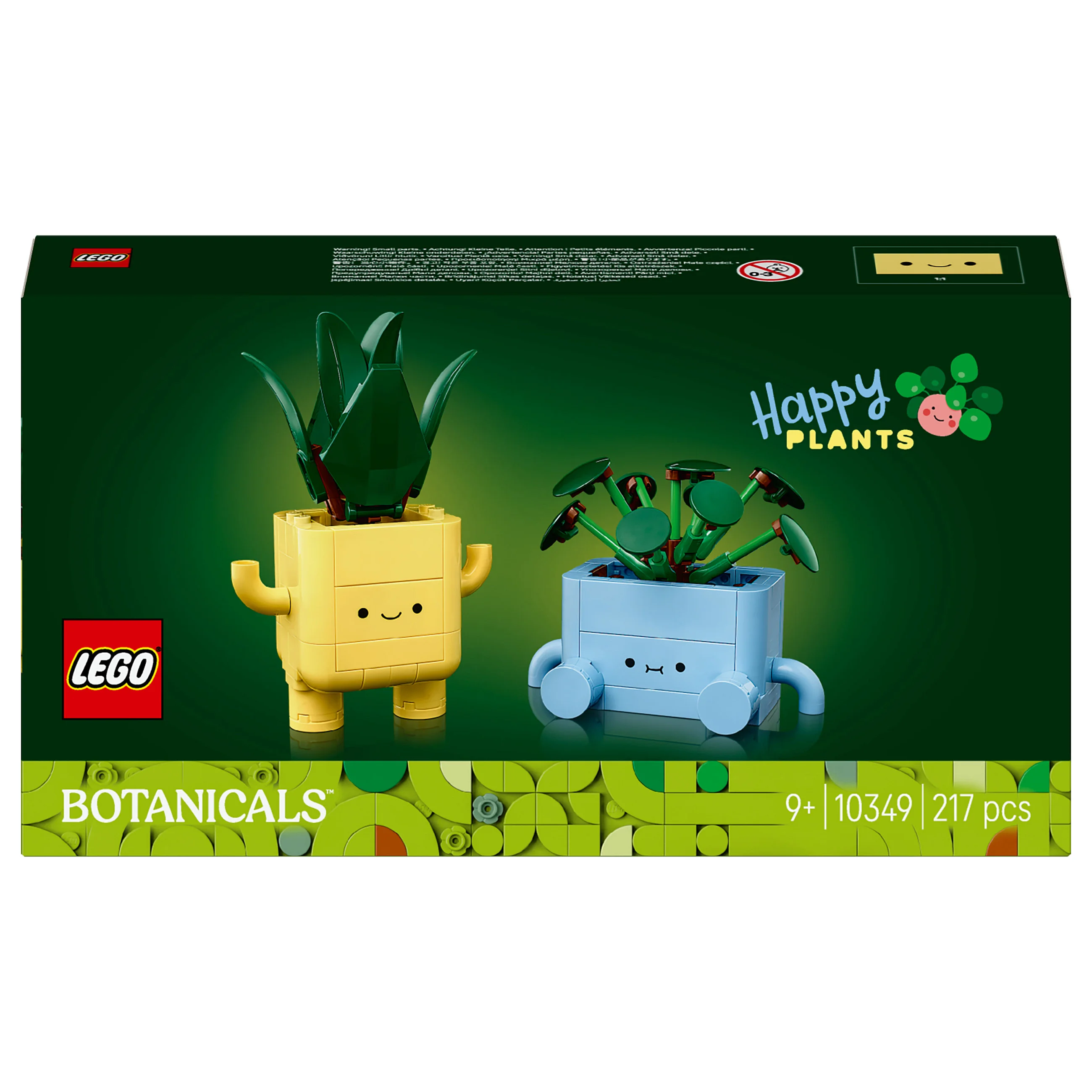 LEGO Botanicals Froehliche Pflanzen 10349 Spielwaren