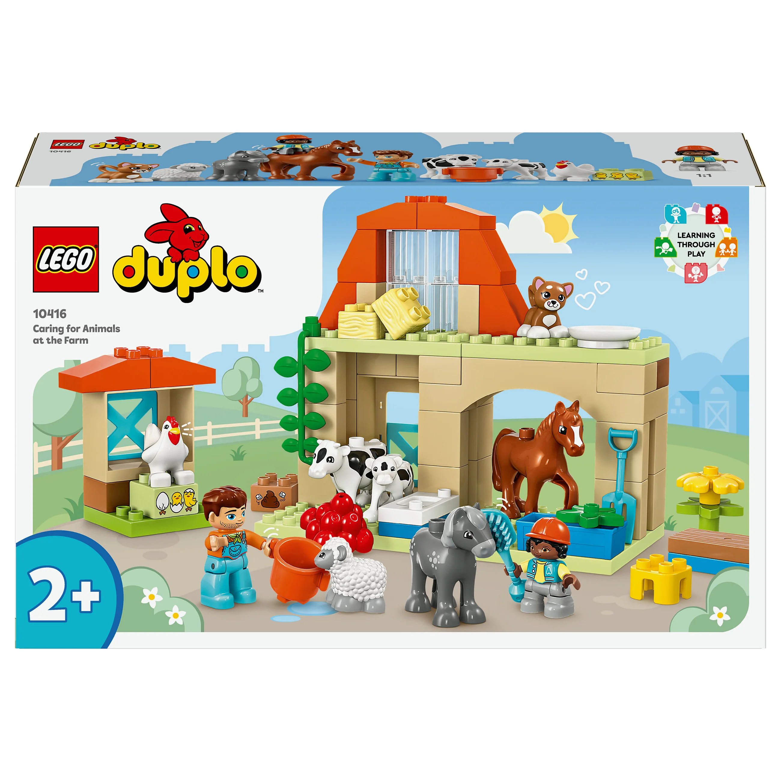 LEGO 10416 DUPLO Tierpflege auf dem Bauernhof Spielwaren