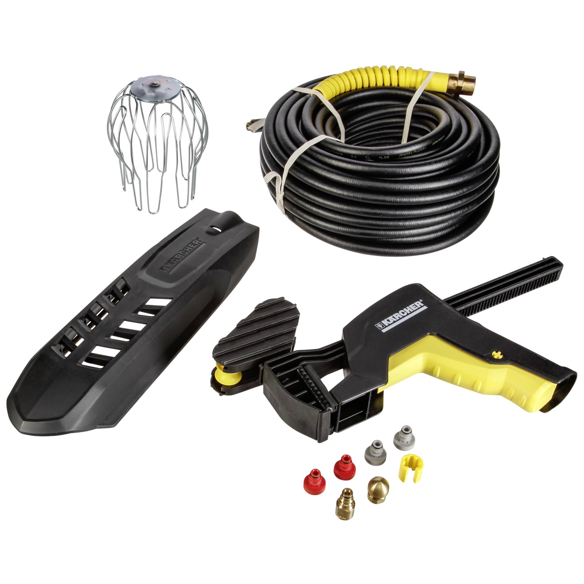 Kaercher Dachrinnen  und Rohrreinigungsset PC 20  20m  Zubehoer fuer Staubsauger & Reiniger