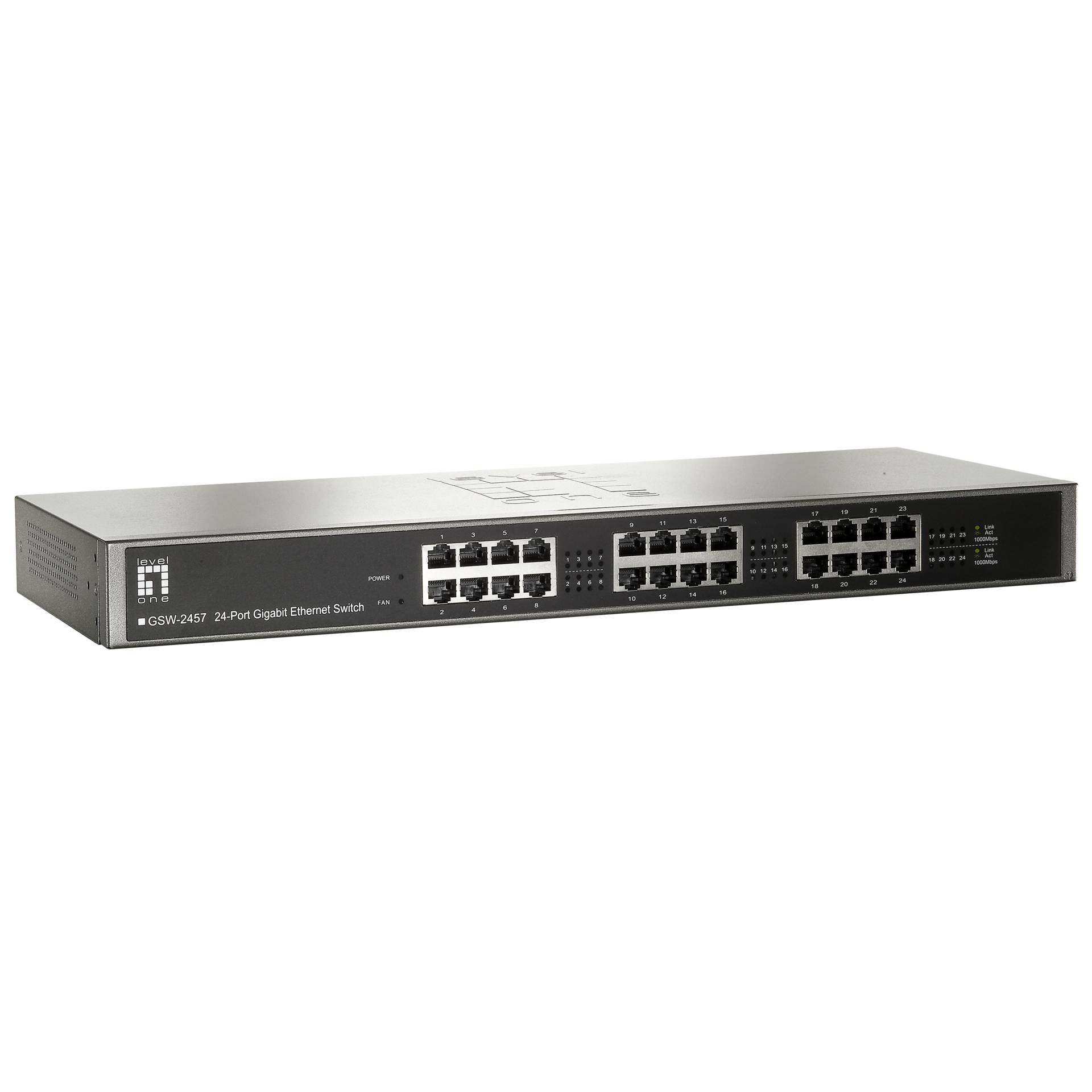 LevelOne 24 Port Gigabit Switch Switches Netzwerk