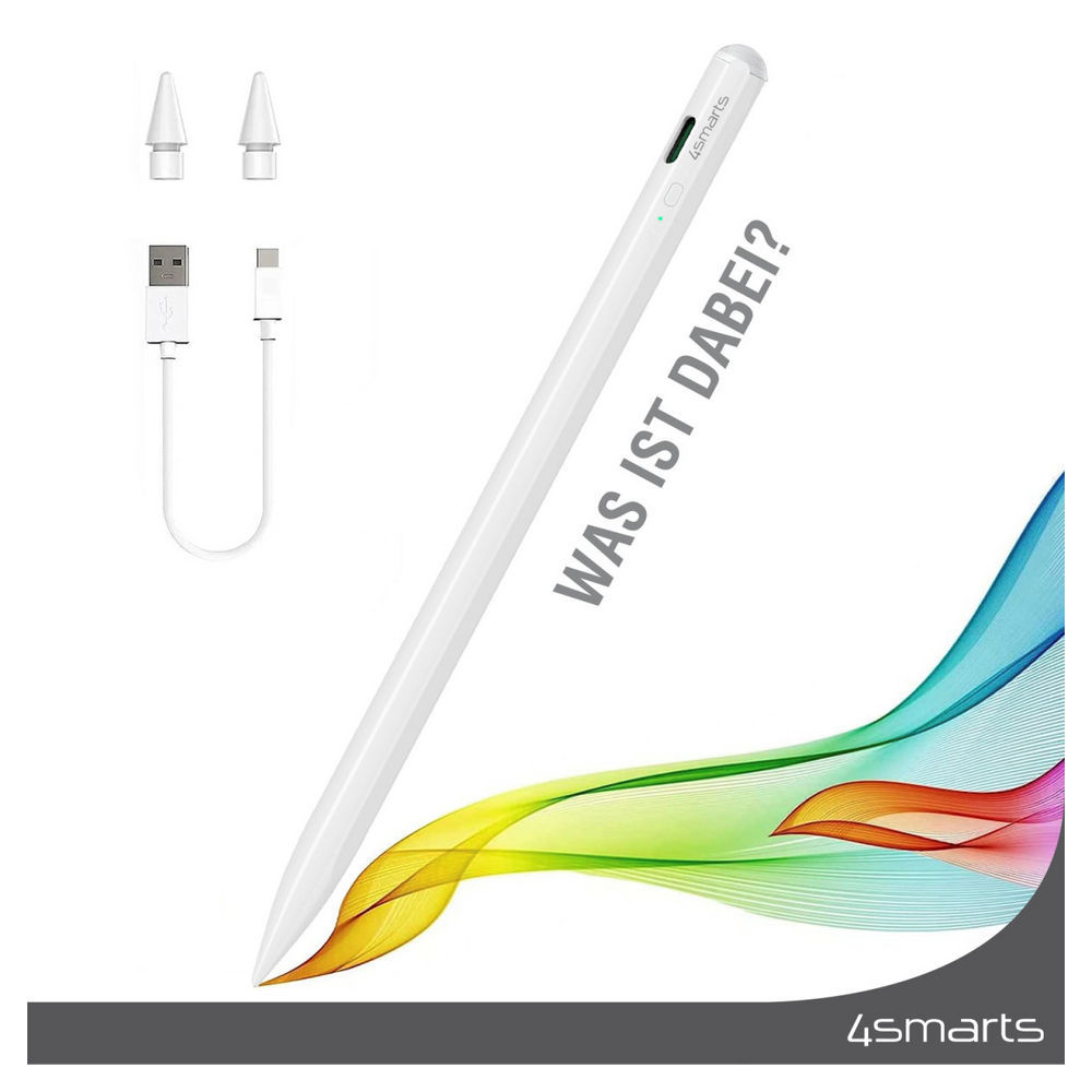 4SMARTS Aktiver Eingabestift Pencil Pro 3  weiss Notebook & Tablet Zubehoer