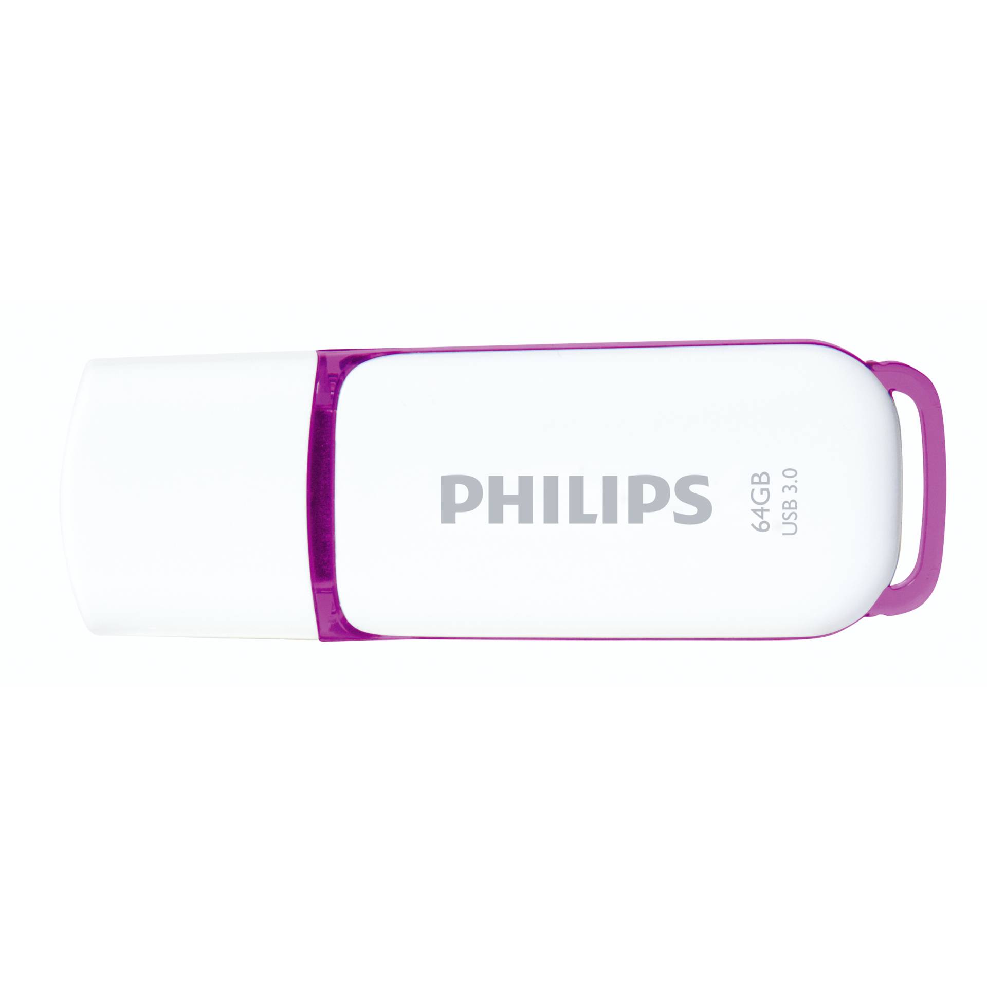 Philips FM64FD75B USB Stick 64 GB USB Typ A 3 2 Gen 1  3 1 Gen 1  Violett  Weiss Speichermedien