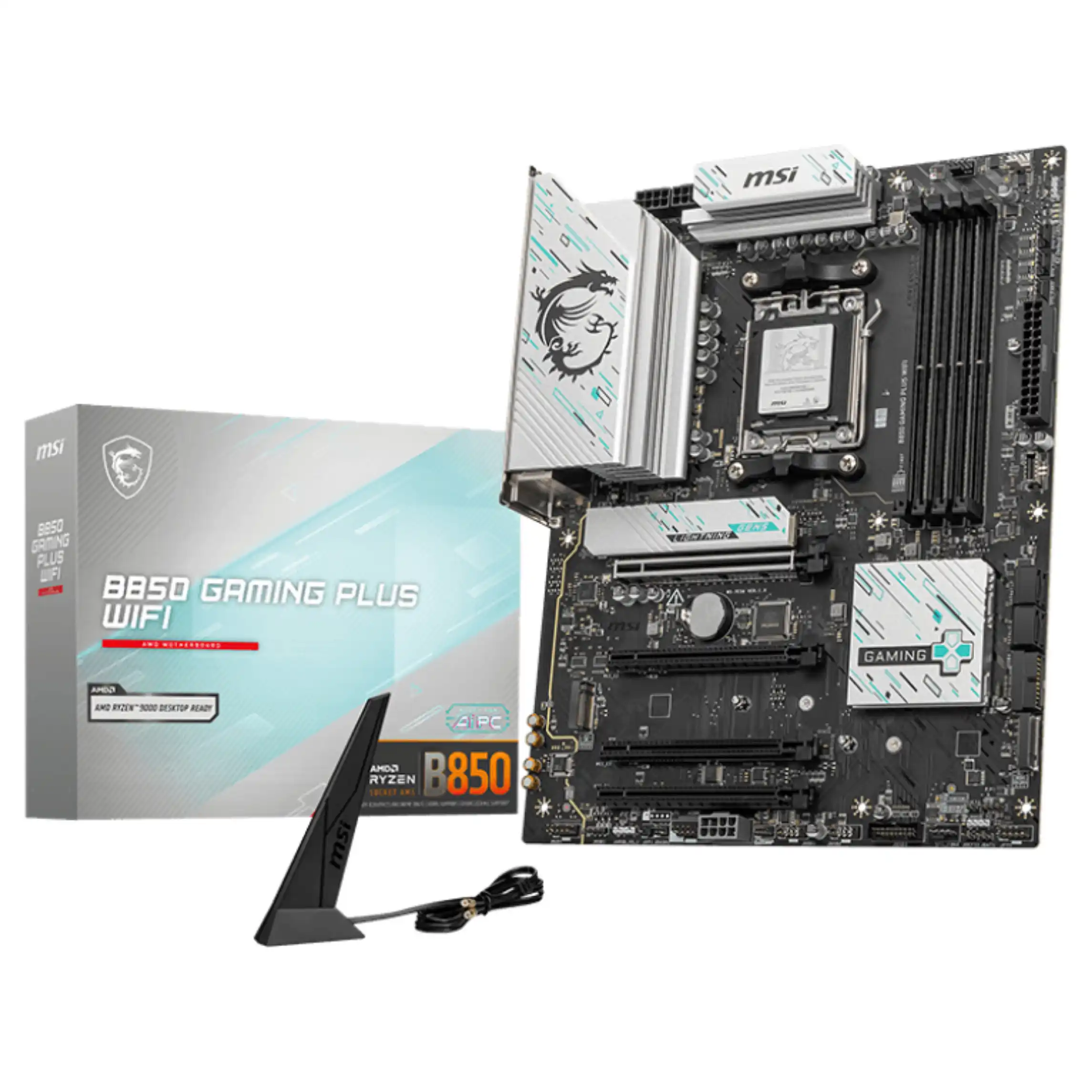 MSI B850 GAMING PLUS WIFI Motherboard AMD B850 Sockel AM5 ATX PC-Zubehoer