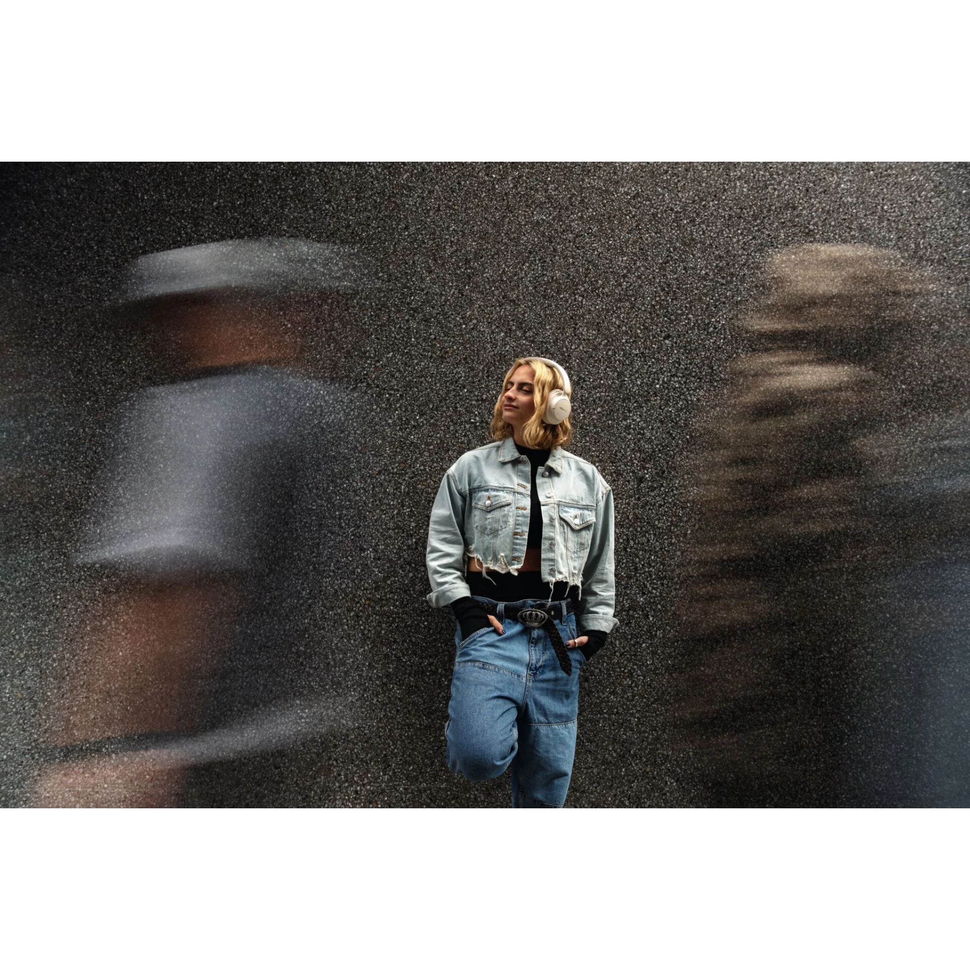 Boompods BT Over Ear Kopfhoerer Headpods ANC Sand