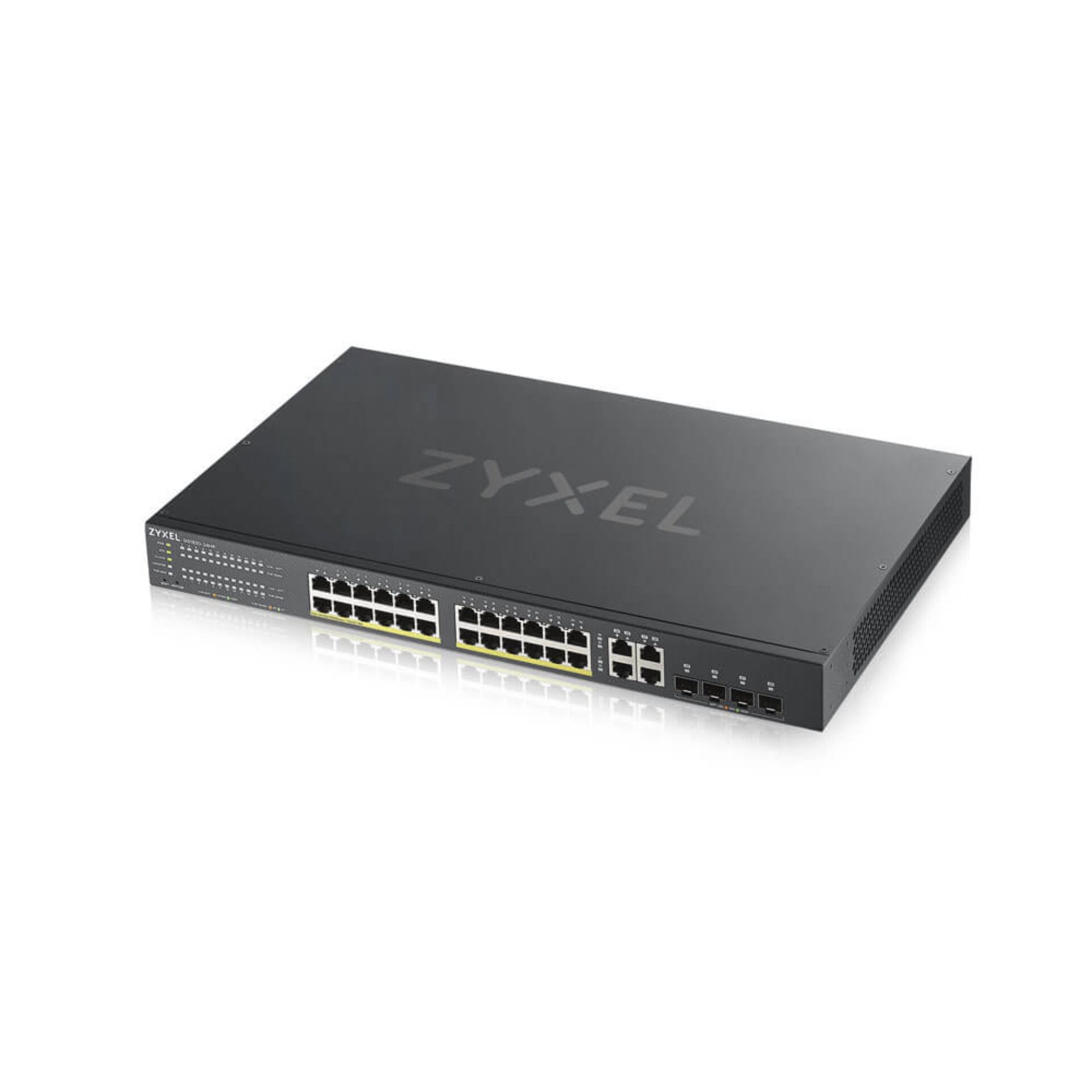 Zyxel GS1920 24HPV2 Managed Gigabit Ethernet  10 100 1000  Power over Ethernet  PoE  Schwarz Switches