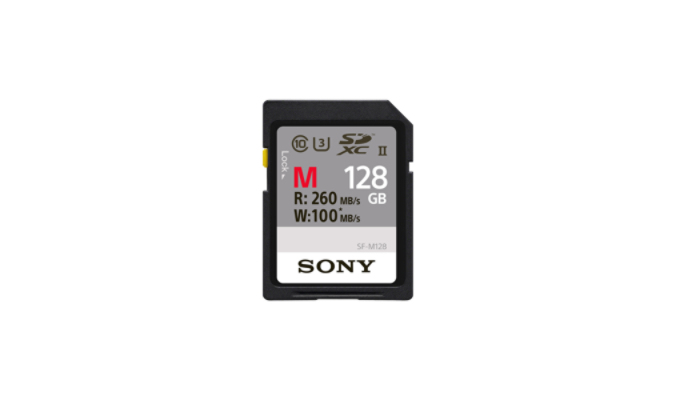 Sony card  xc m series 128gb uhs ii class 10 u3 v60 Speichermedien