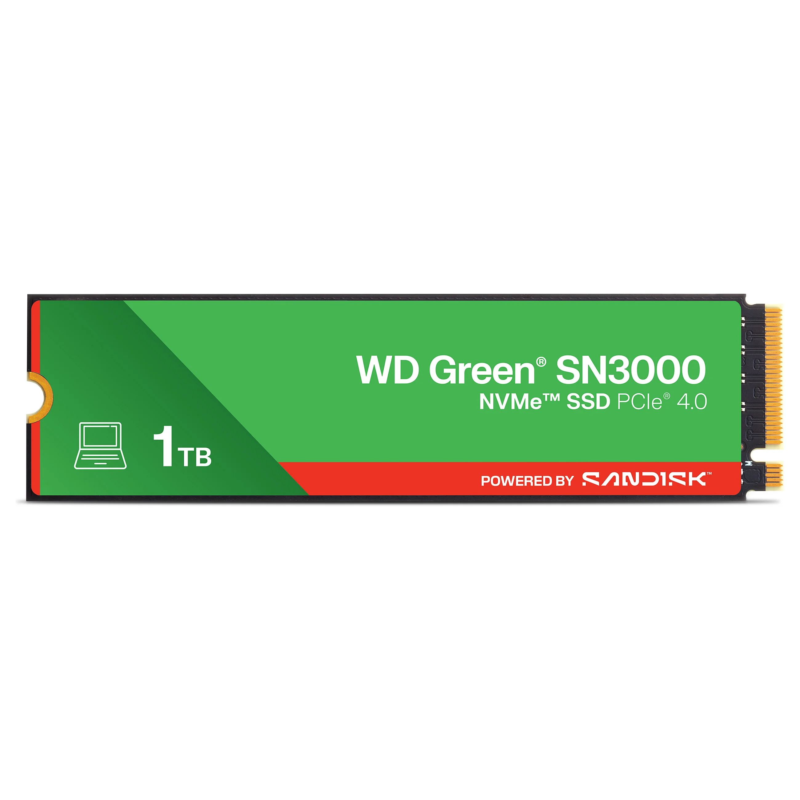Western Digital Green SSD 1TB M 2 2280 PCI 4 0 SN3000 Speichermedien