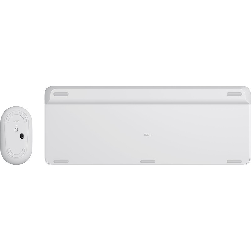 Logitech MK470 Wireless Combo white QWERTZ DE Tastaturen & Maeuse
