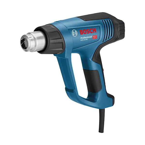Bosch Powertools Heiluftgeblse GHG 23 66 Professional   5 teilges Zubehr  blau schwarz  2 300 Watt  L BOXX  Heimwerken & Garten