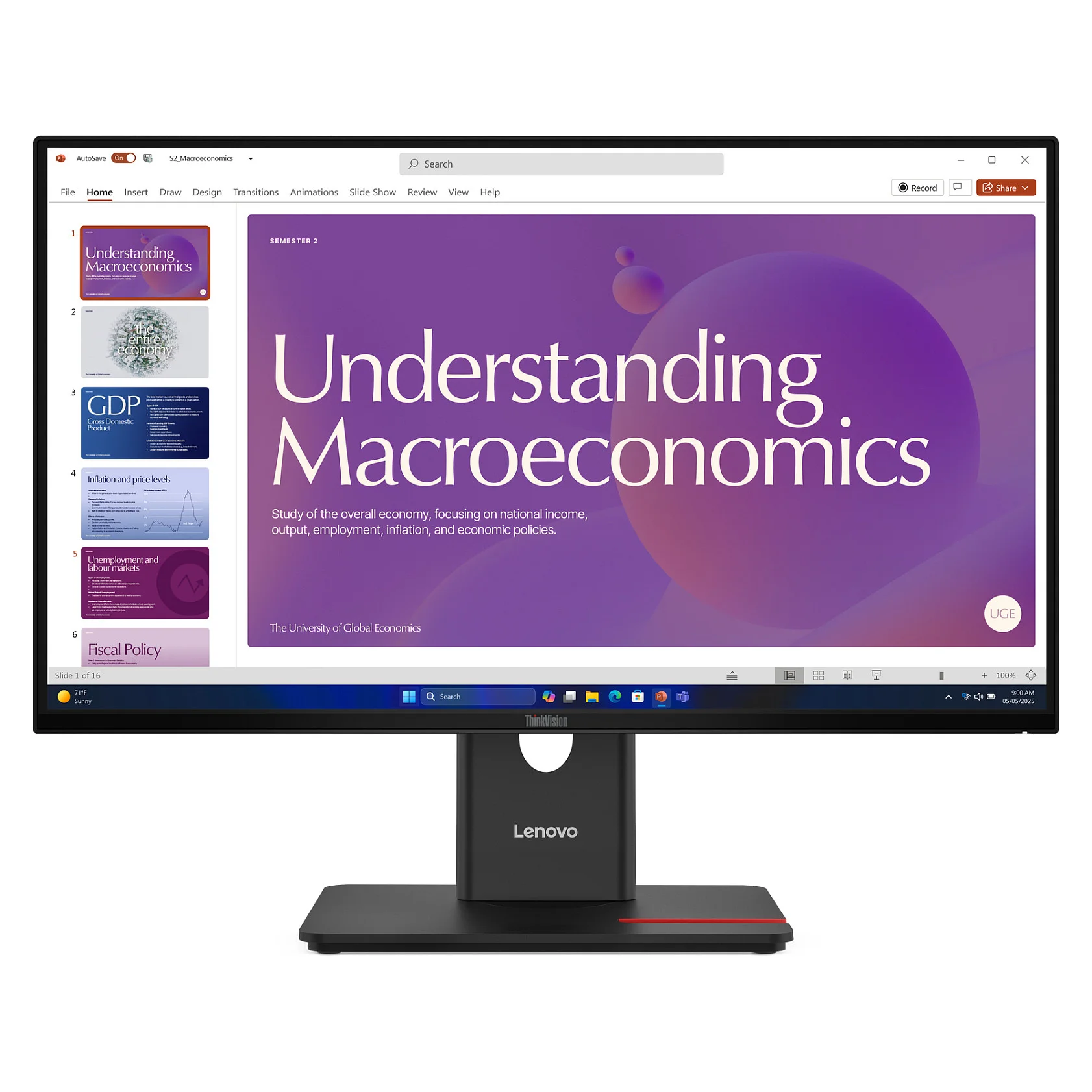 Lenovo ThinkVision T24D 40 Monitor Monitore