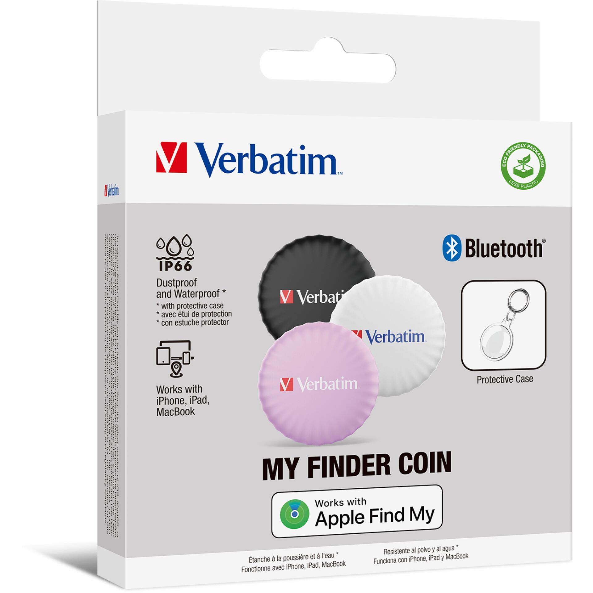 Verbatim 1x3 My Finder Coin Bluetooth Item Find  s w p 32135 Multimedia & Technik