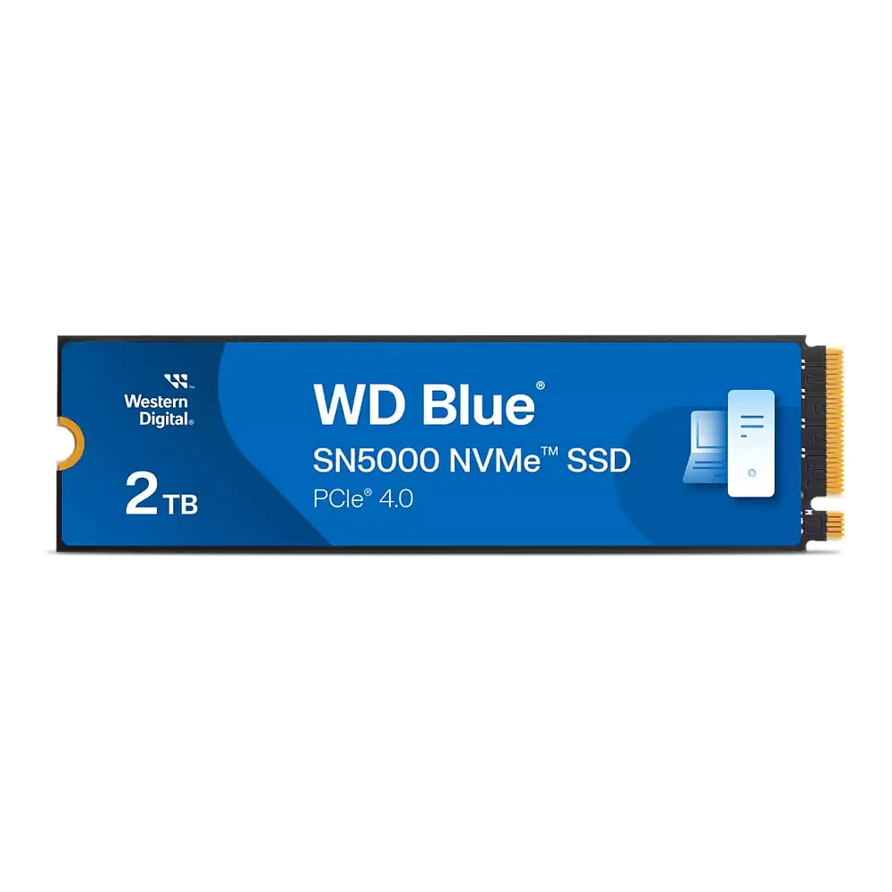 Western Digital Blue SSD 2TB M 2 2280 SN5000 WDS200T4B0E Speichermedien