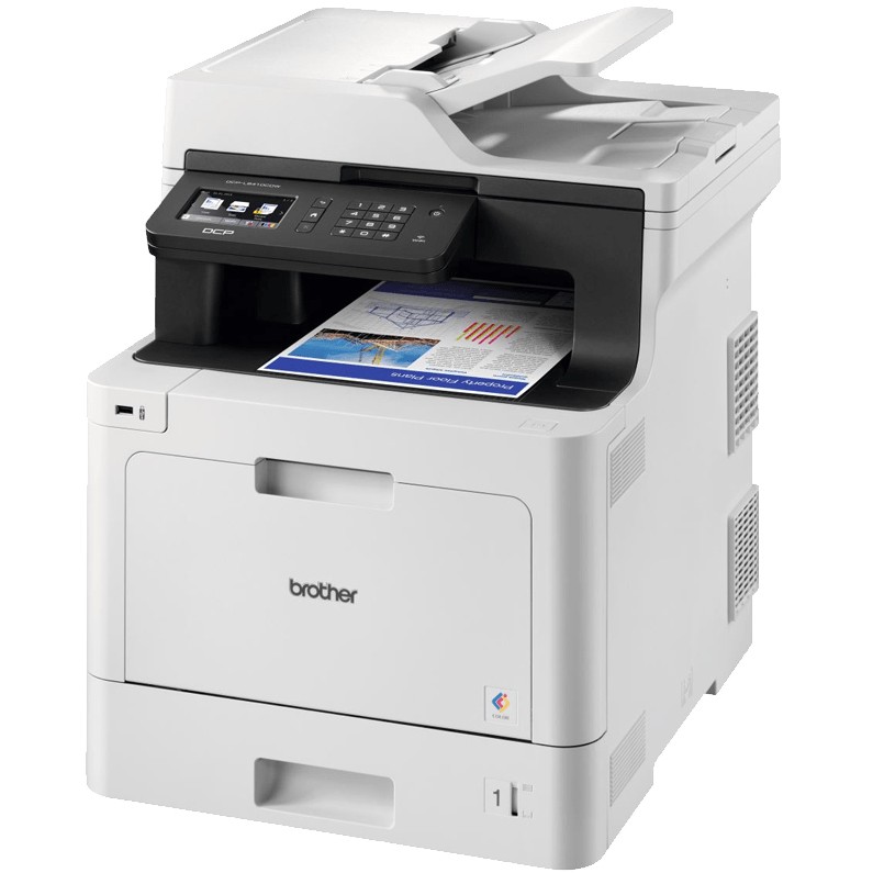 Brother FL DCP L8410CDW Farblaser Multifunktionsgeraet 3in1 WLan Duplex Drucker & Scanner