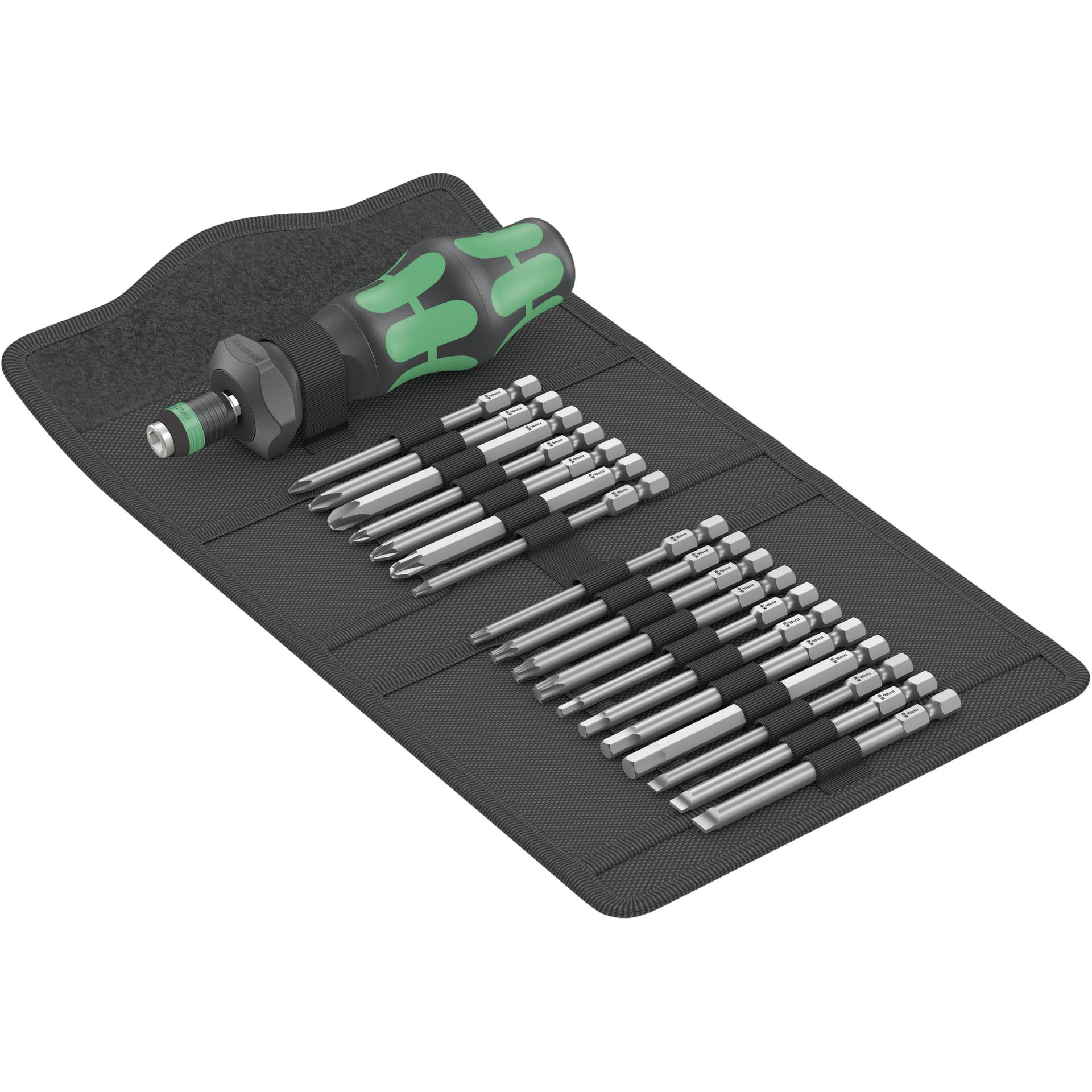 Wera Kraftform Kompakt Turbo 1 Bits Sortiment Bohrer- & Schrauberzubehoer