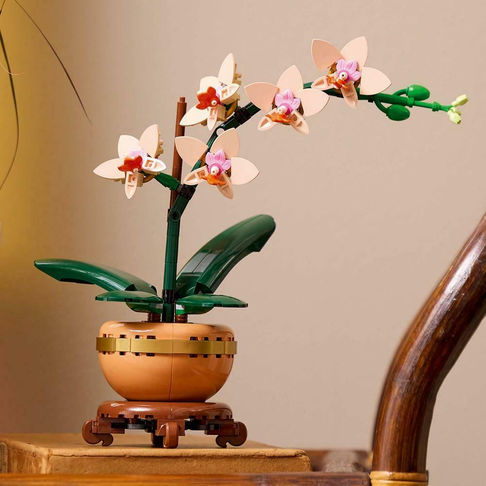 LEGO Bauspielzeug  Mini Orchidee Botanical Collection Wohnaccessoires