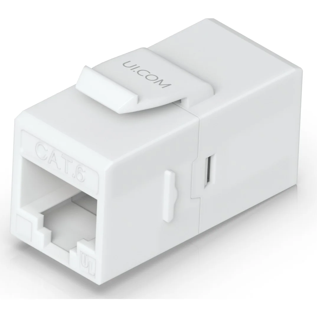 Ubiquiti Cat6 Keystone Coupler   12er Pack   UACC Keystone Coupler C6 Netzwerk