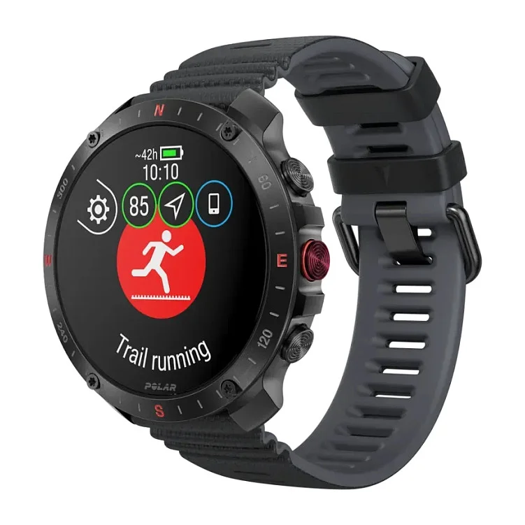 Polar Grit X2 Pro HR S L Black Smartwatches & Fitnesstracker