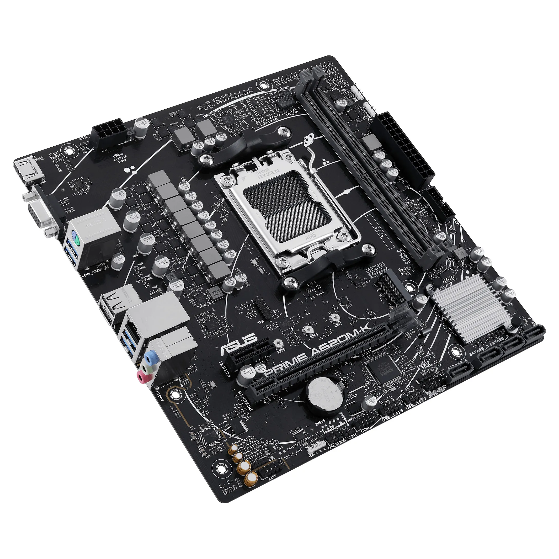 ASUS PRIME A620M K AMD A620 Sockel AM5 micro ATX PC-Zubehoer
