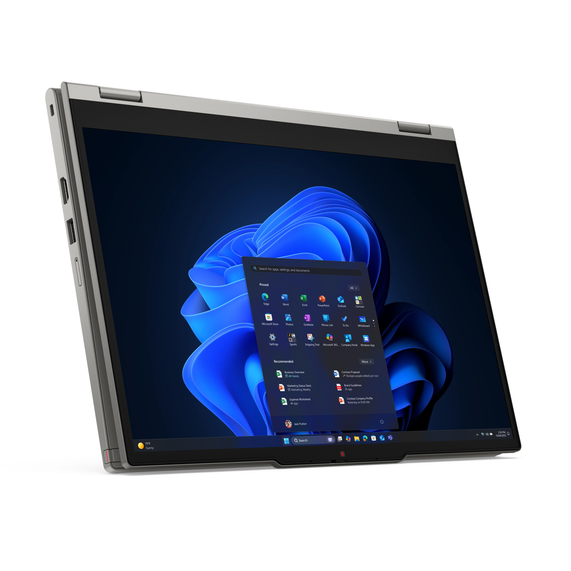 Lenovo ThinkPad L13 2in1 G6 13Zoll Ultra5 225U 16 512 Touch 4G W11P Notebooks & E-Book Reader