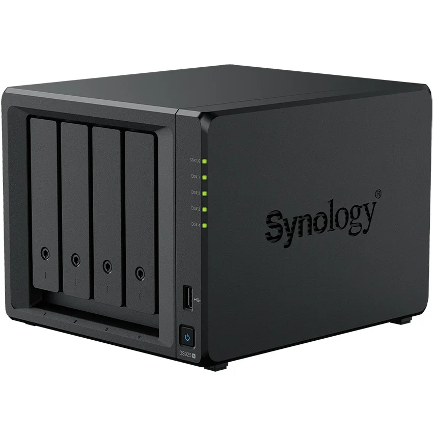 Synology 4 Bay DDR4 DS925  4GB RAM Netzwerk
