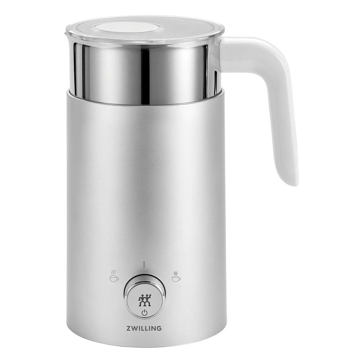 ZWILLING Milchschaeumer 400 ml silber ENFINIGY Zubehoer Kaffeemaschinen