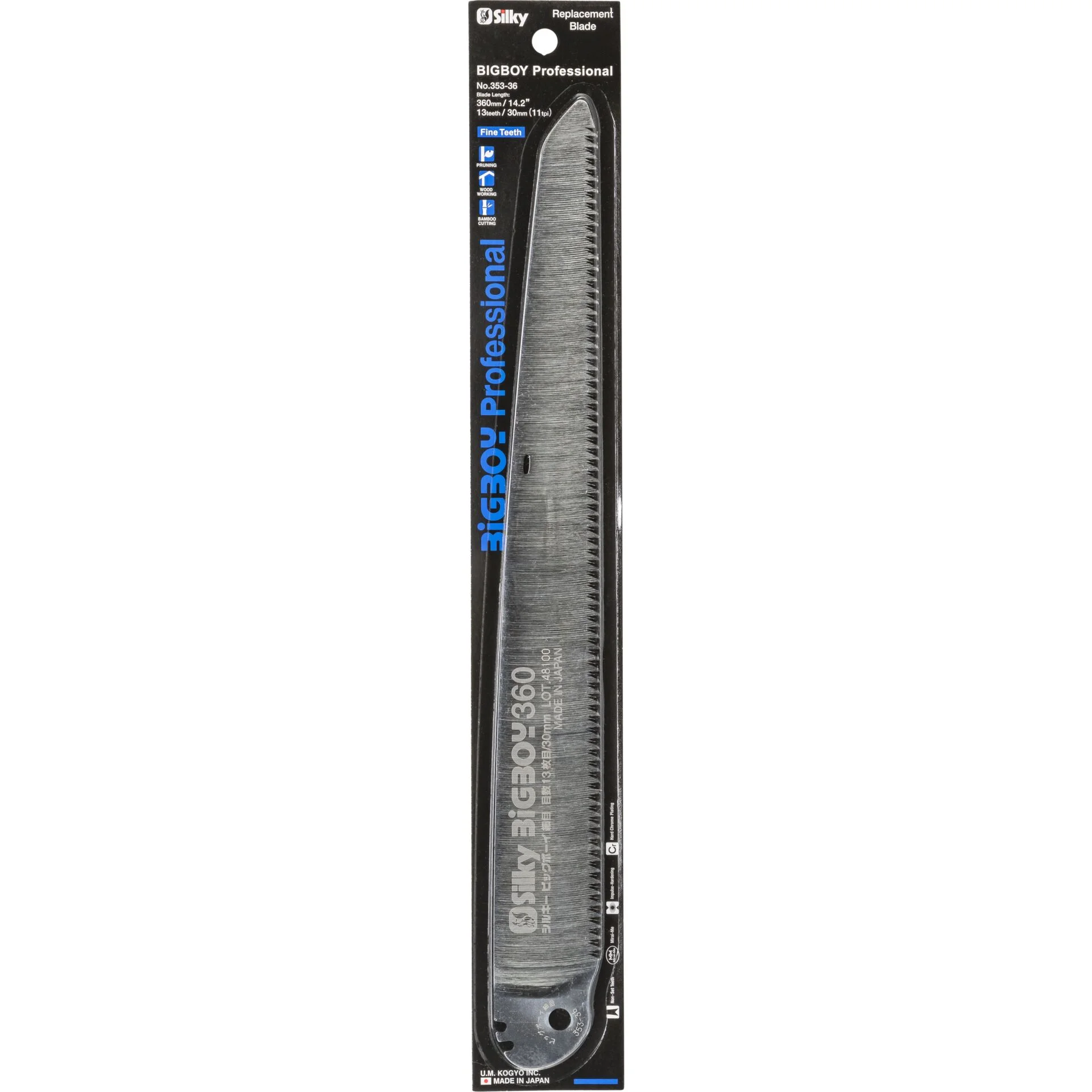 Silky Ersatzsaegeblatt fuer Bigboy 360   13 fein Aexte & Gartensaegen