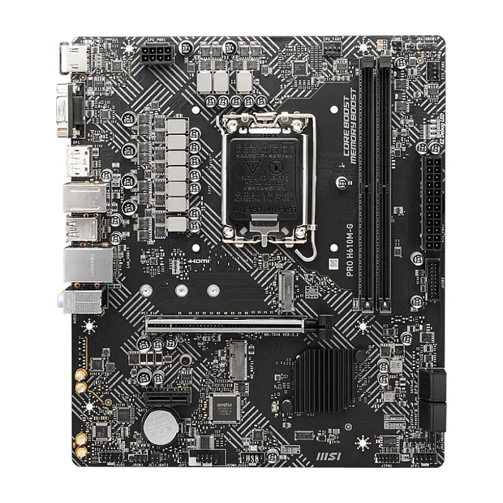 MSI PRO H610M G Motherboard Intel H610 LGA 1700 micro ATX PC-Zubehoer