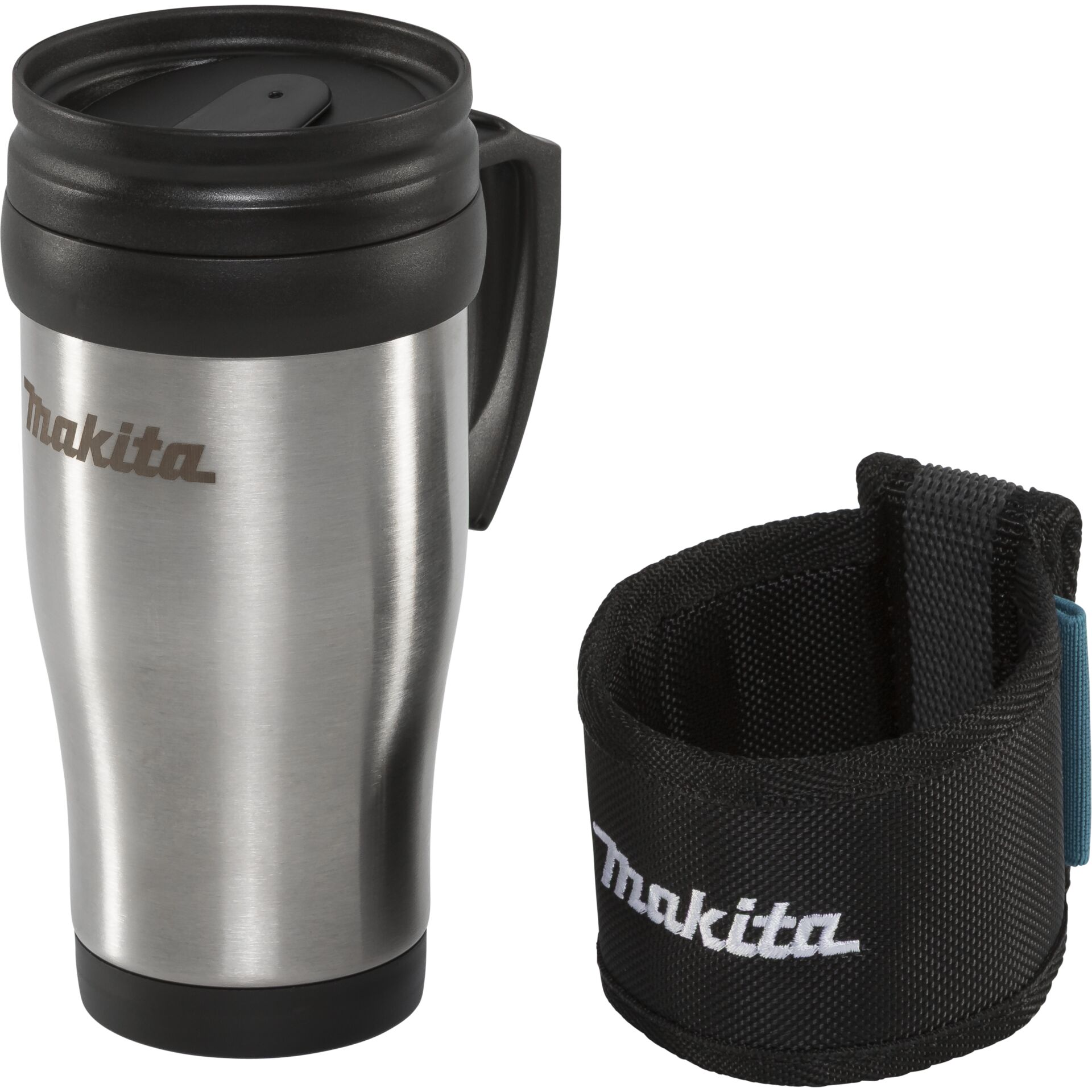 Makita E 15578 Thermobecher mit Guerteltasche Camping