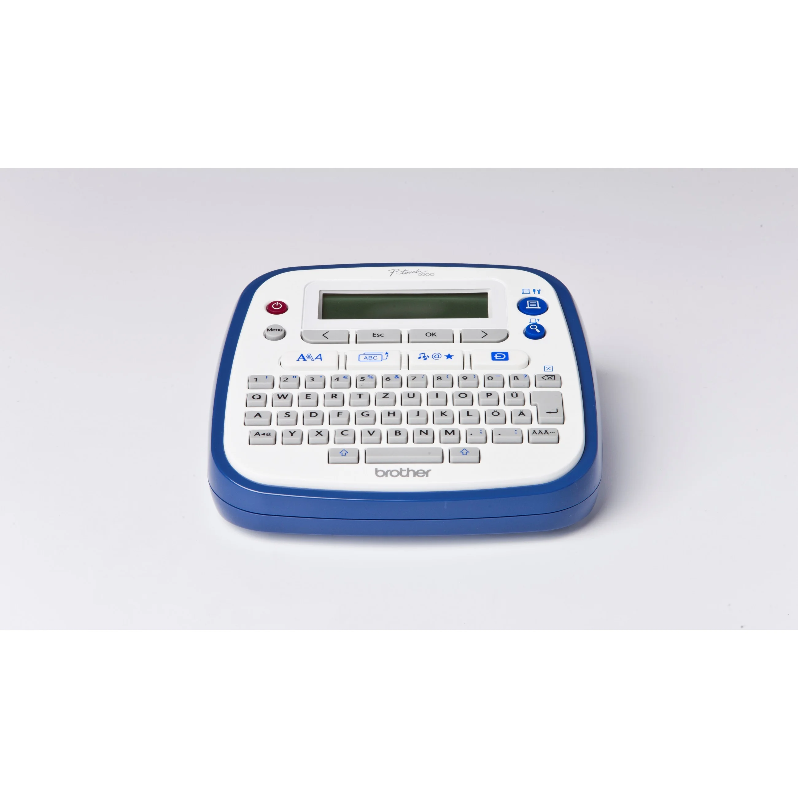 Brother P touch D200WNVP Etikettendrucker Waermeuebertragung 180 x 180 DPI 20 mm sek TZe QWERTY Drucker & Scanner