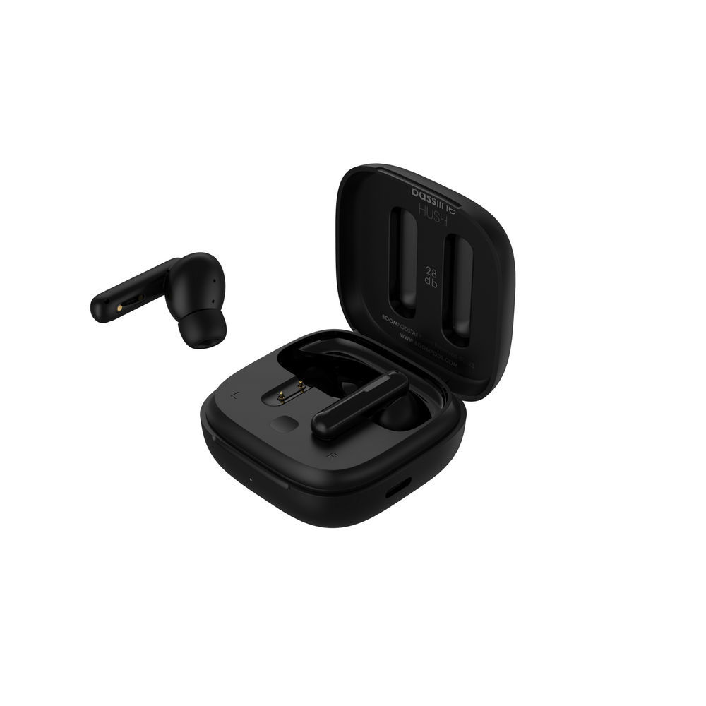 Boompods Bassline Hush Black In-Ear Kopfhoerer