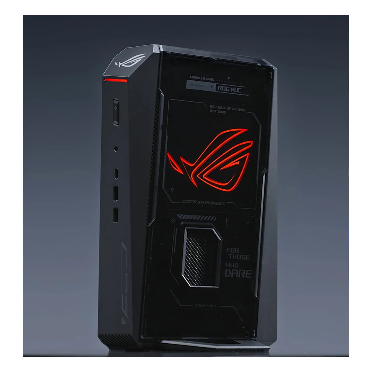 ASUS ROG NUC RNUC15JNK9X28AA2 Intel Core Ultra 9 275HX 32 GB DDR5 SDRAM 2 TB SSD NVIDIA GeForce RTX 5080 Windows 11 Home USFF Mini PC Schwarz PC-Zubehoer