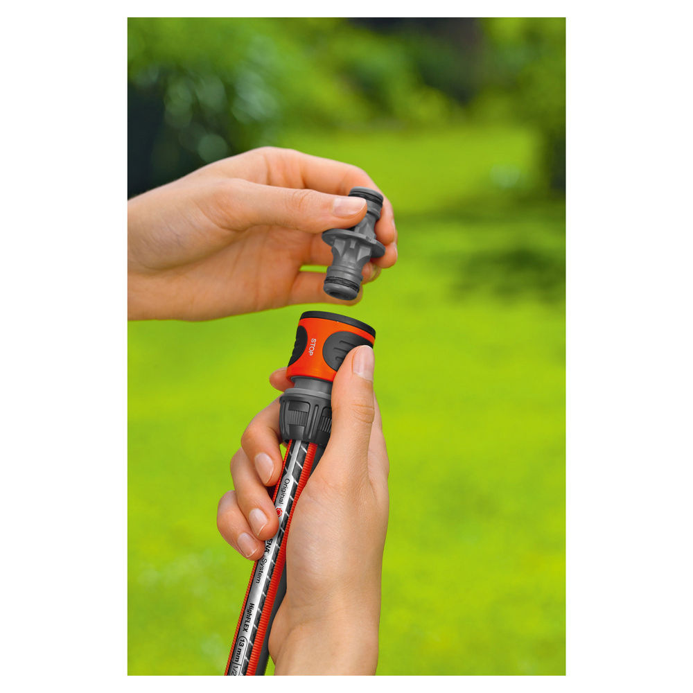 GARDENA Kupplungs Satz 13 mm  1 2 Zoll 15 mm  5 8 Zoll  Gartenbewaesserung