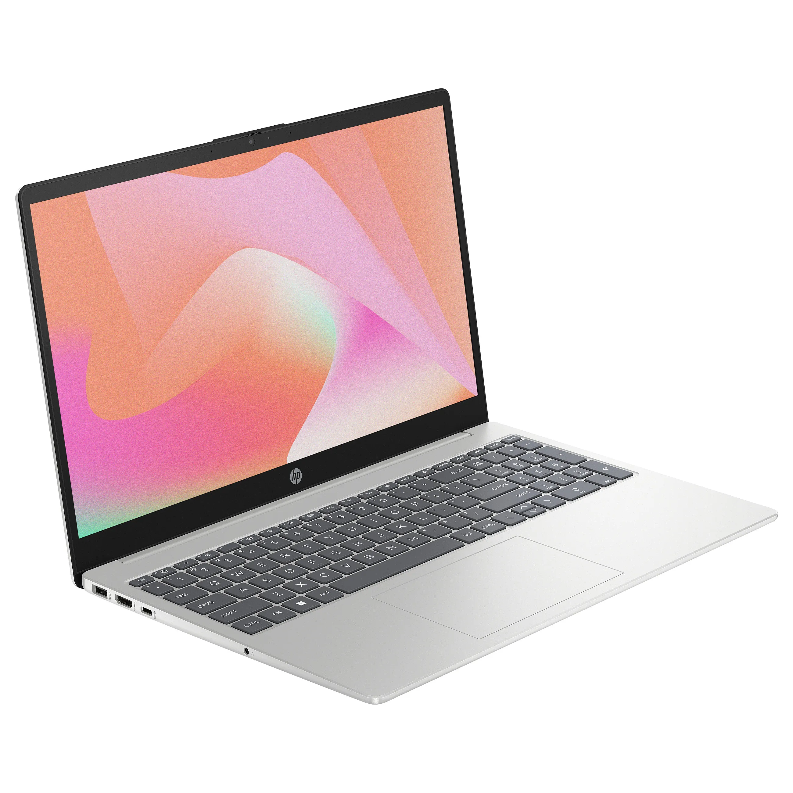 HP 15 fd1059ng Intel Core 5 120U Laptop 39 6 cm  15 6   Full HD 16 GB DDR4 SDRAM 1 TB SSD Wi Fi 6  802 11ax  FreeDOS Silber Notebooks & E-Book Reader