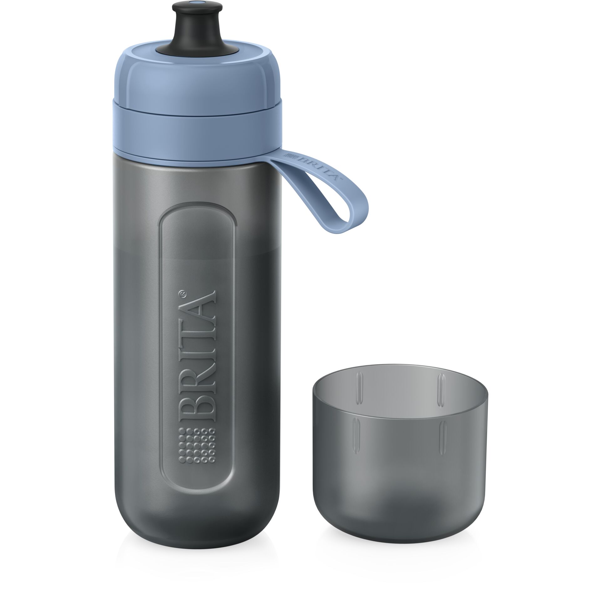 Brita Fill   Go Active darkblue inkl  2 MicroDisc Wasseraufbereitung