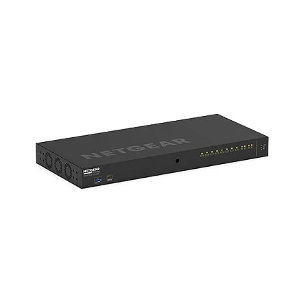 NETGEAR M4250 10G2F Managed L2 L3 Gigabit Ethernet  10 100 1000  Power over Ethernet  PoE  1U Schwarz Switches