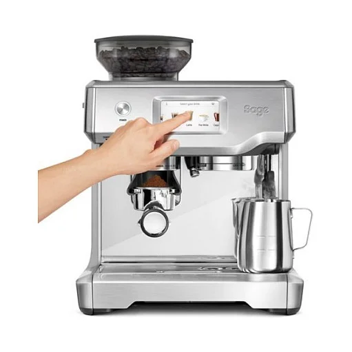 Sage Espresso Maschine Barista Touch edelstahl Siebtraegermaschinen