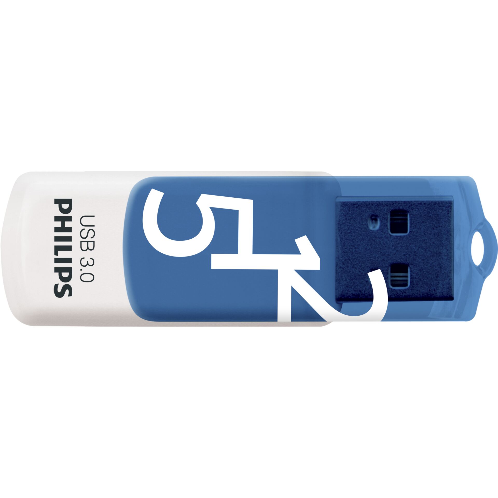 Philips FM51FD001B 00 USB Stick 51 GB USB Typ A 3 2 Gen 1  3 1 Gen 1  Blau  Weiss Speichermedien
