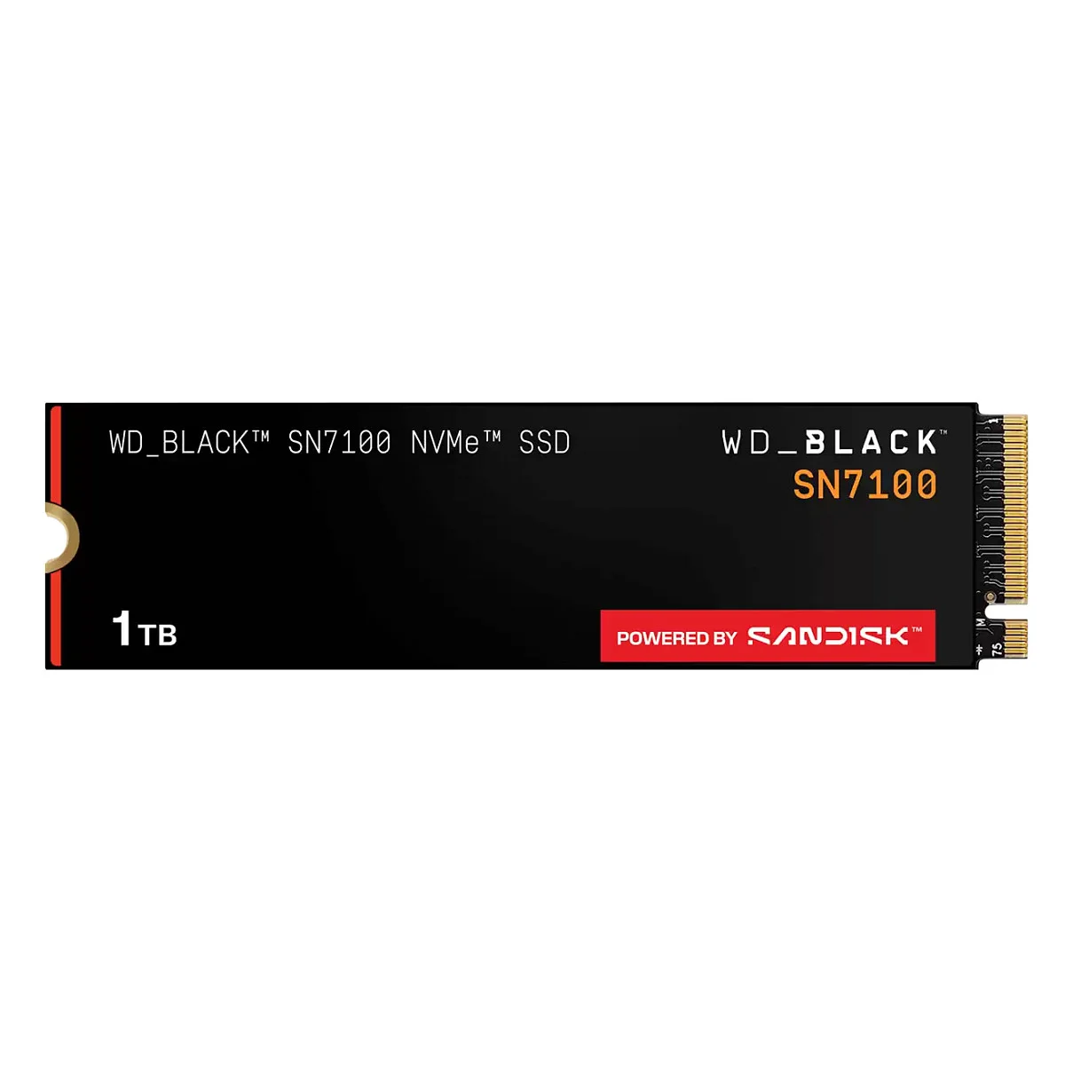 Western Digital Black SSD 1TB SN7100 NVMe WDS100T4X0E Speichermedien