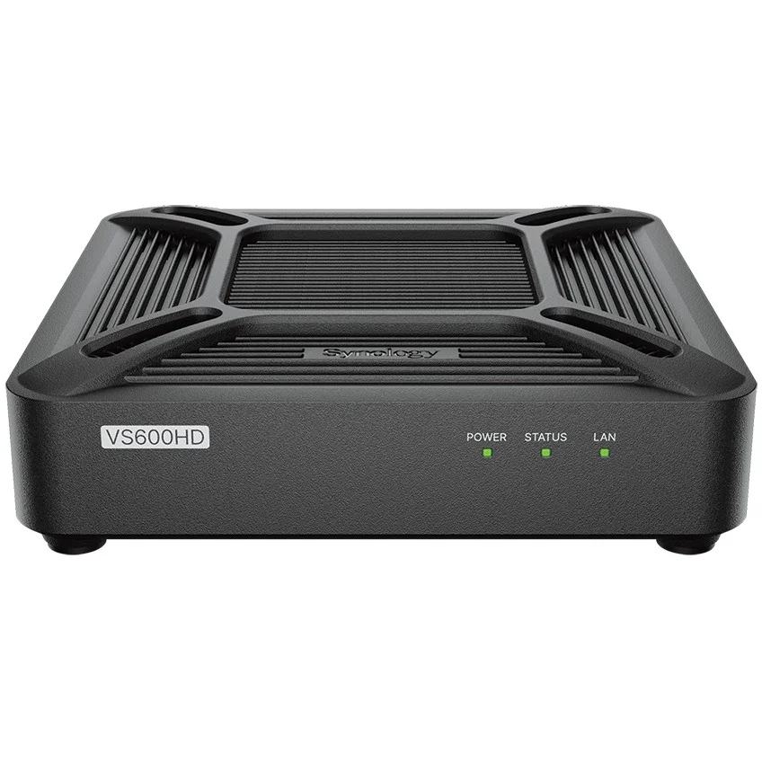 Synology VisualStation VS600HD Netzwerk Ueberwachungskamera   HD 1080p   PoE   Schwarz Ueberwachungskameras
