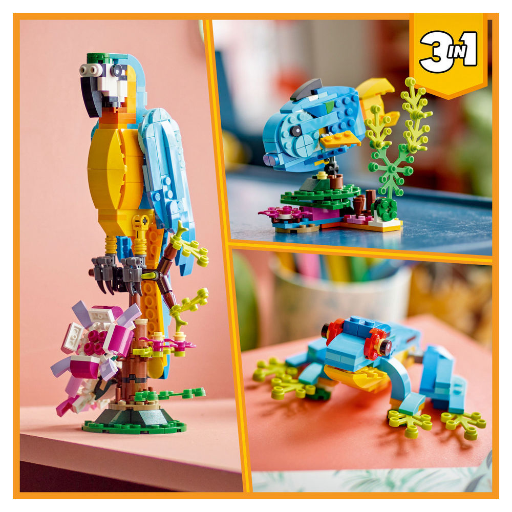LEGO Creator 31136 Exotischer Papagei
