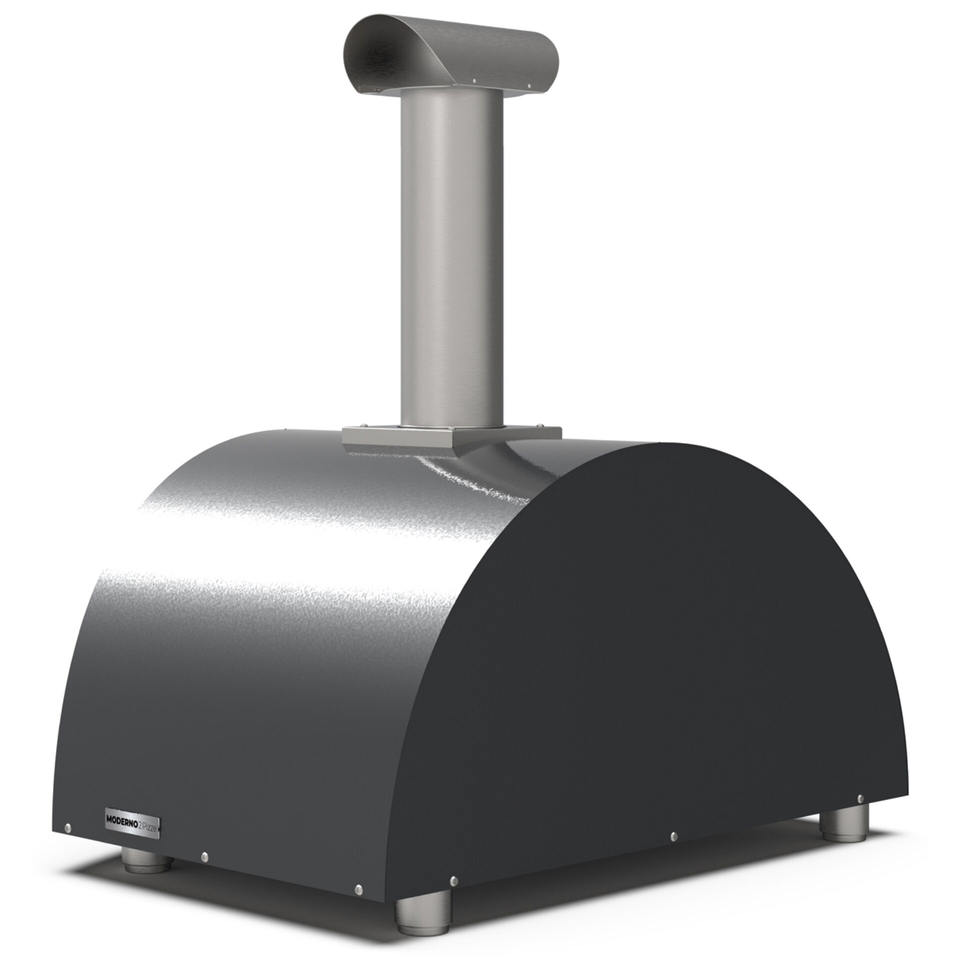 Alfa Forni Moderno 2 Pizze Holz Schiefer Grau Grills