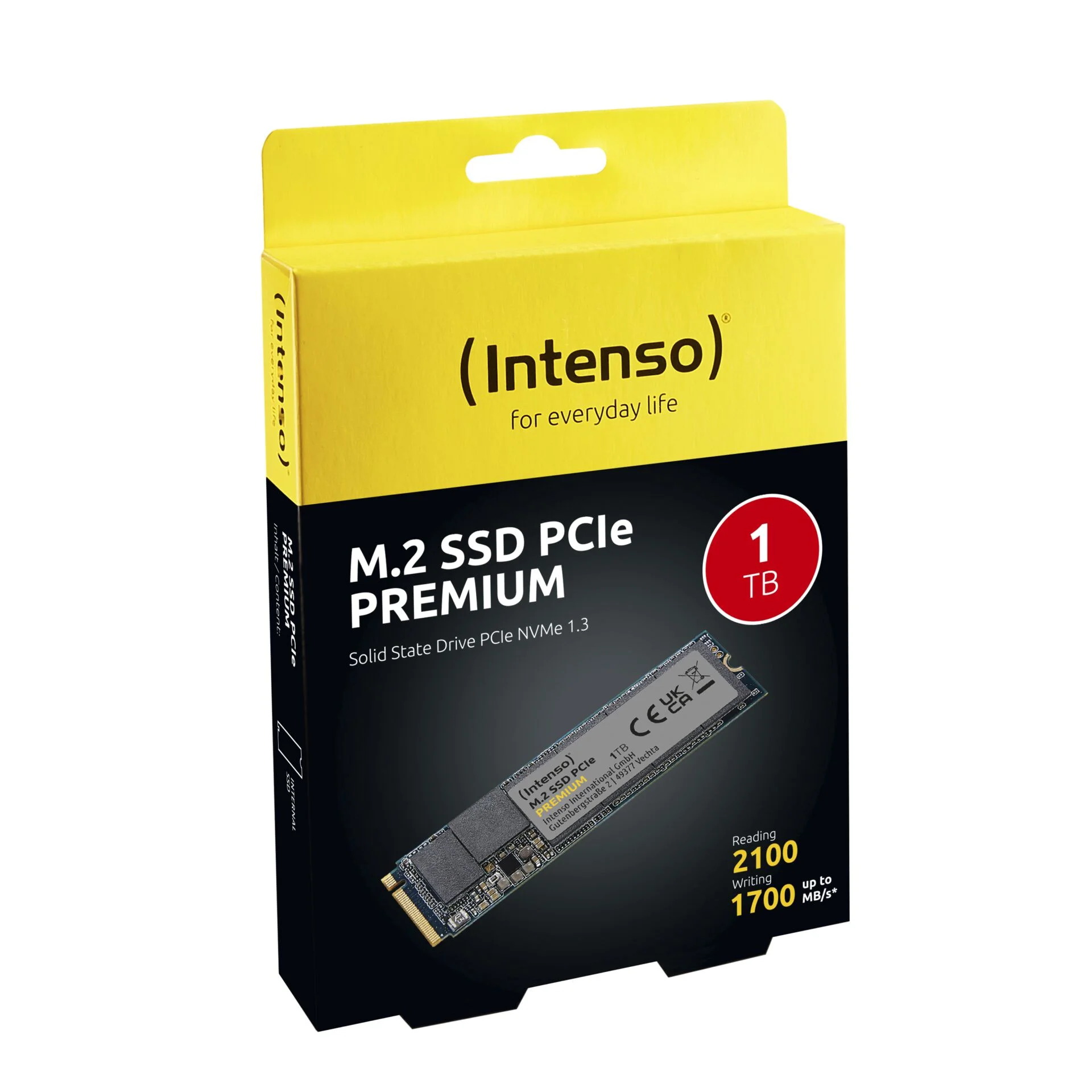 Intenso M 2 SSD Premium 1TB PCIe NVMe Speichermedien
