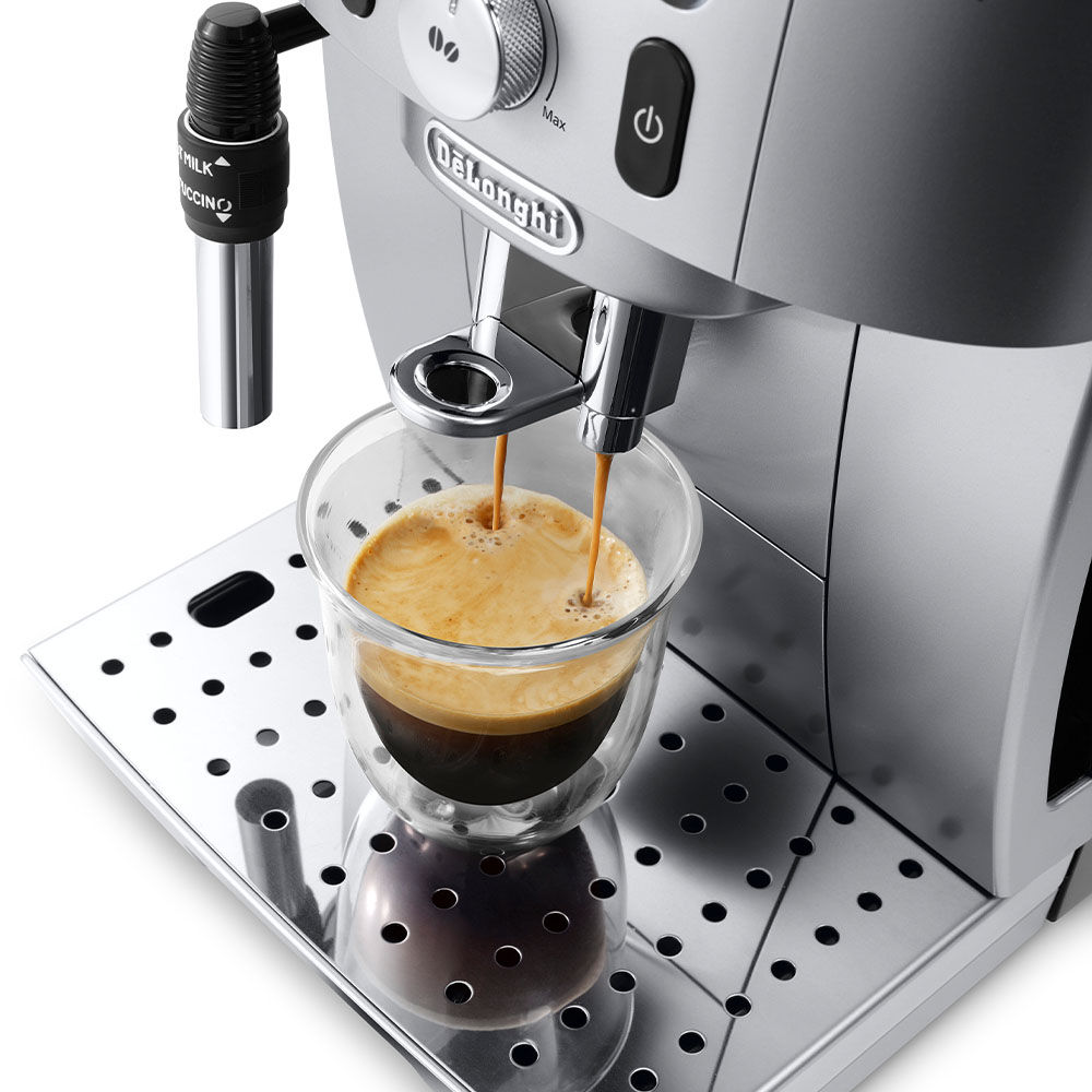 De Longhi ECAM250 31 SB Magnifica Smart Siebtraegermaschinen Kaffeemaschinen