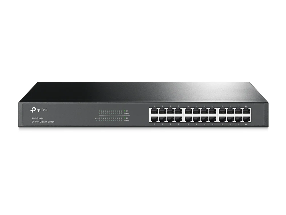 TP Link 24 Port Gigabit Rackmount Switch Switches