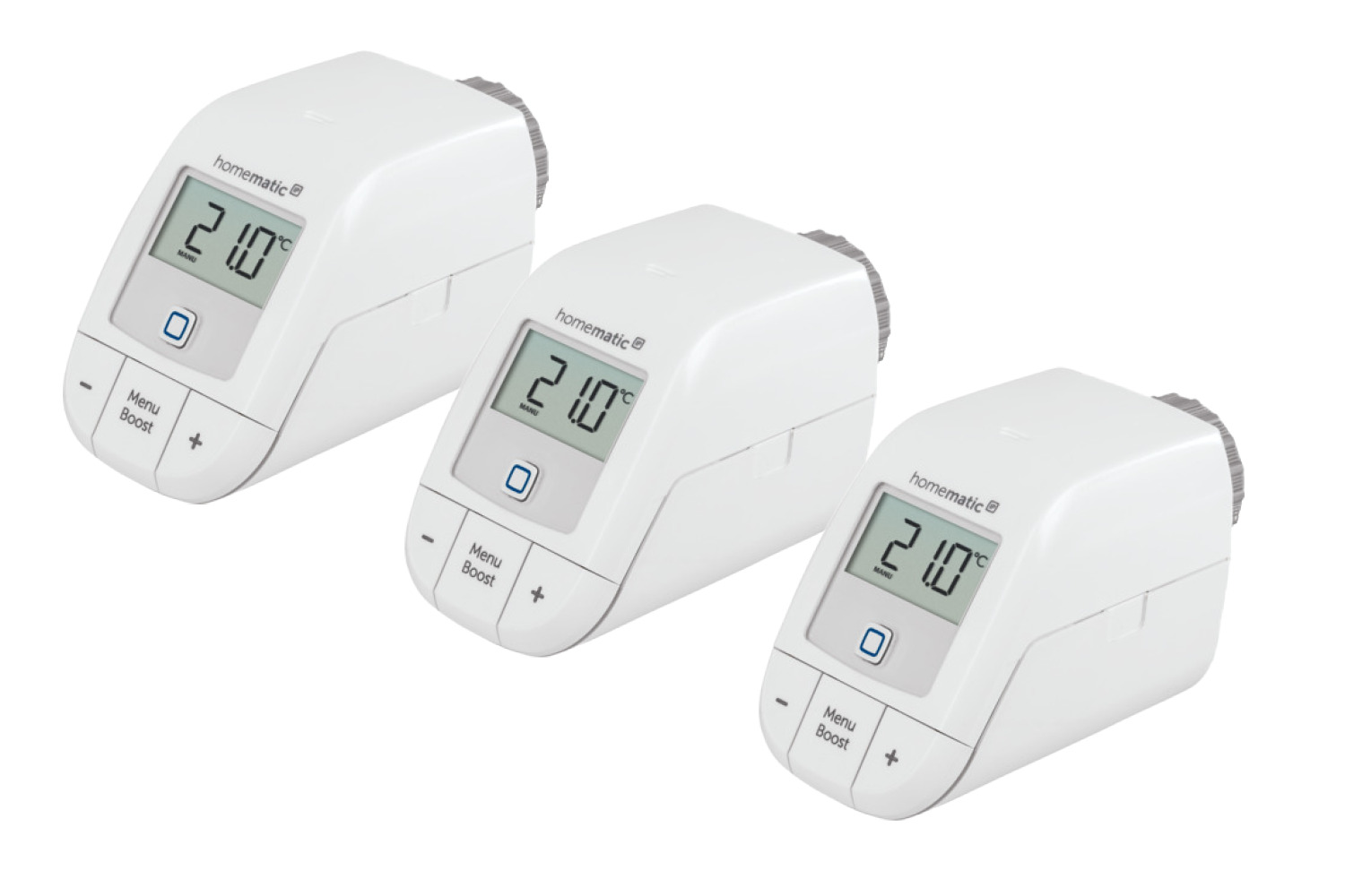 Homematic IP Heizkoerperthermostat   basic 3er Set Heizkoerperthermostate Heizungssteuerung