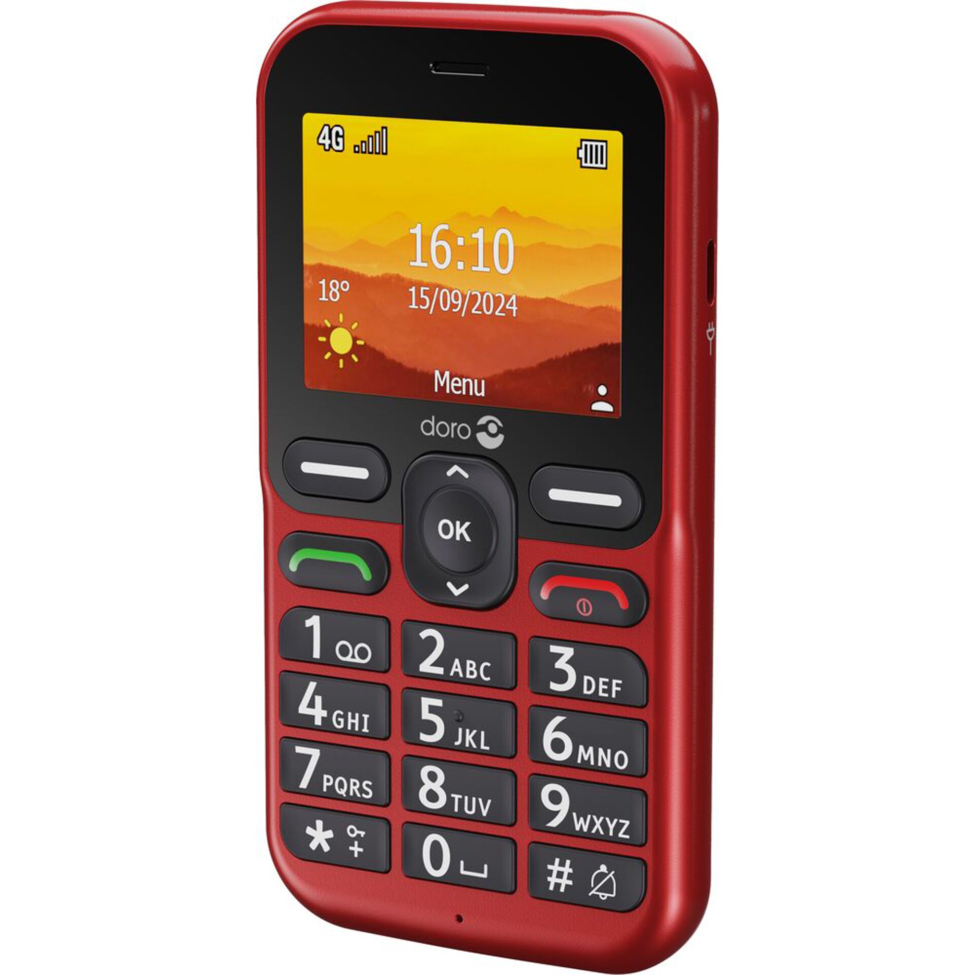 Doro Leva L10 rot Smartphones