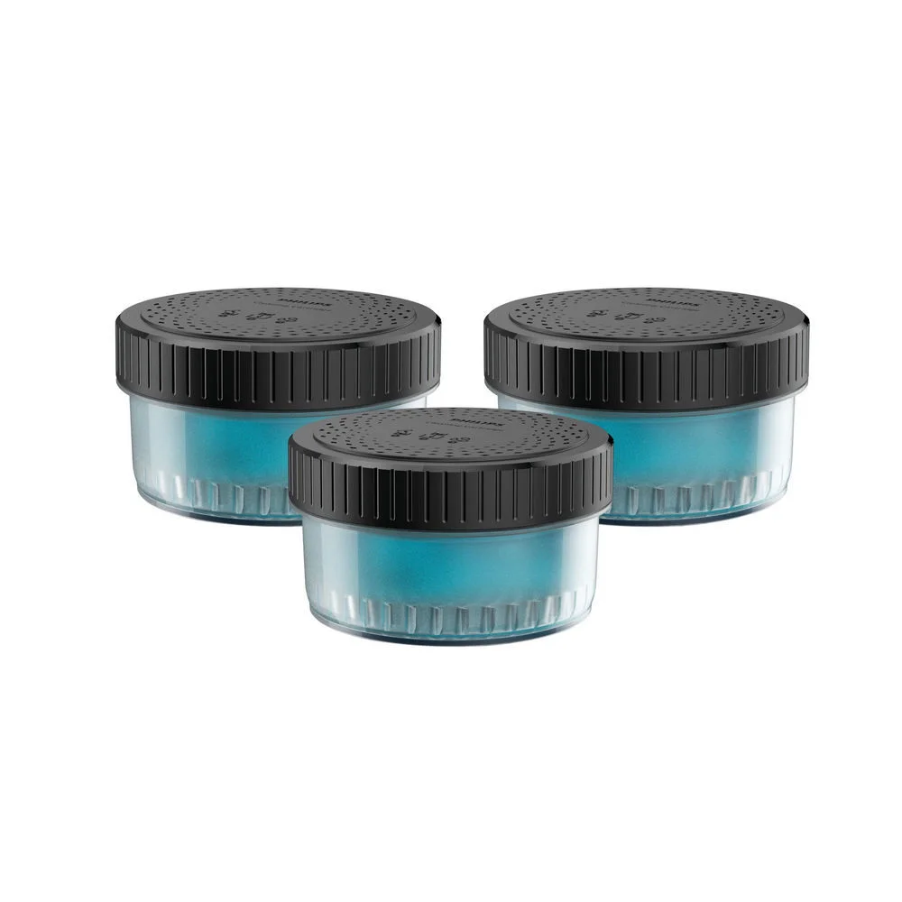 Philips Reinigungskartuschen Quick Clean CC13 50  3 St  Rasierer & Epilierer