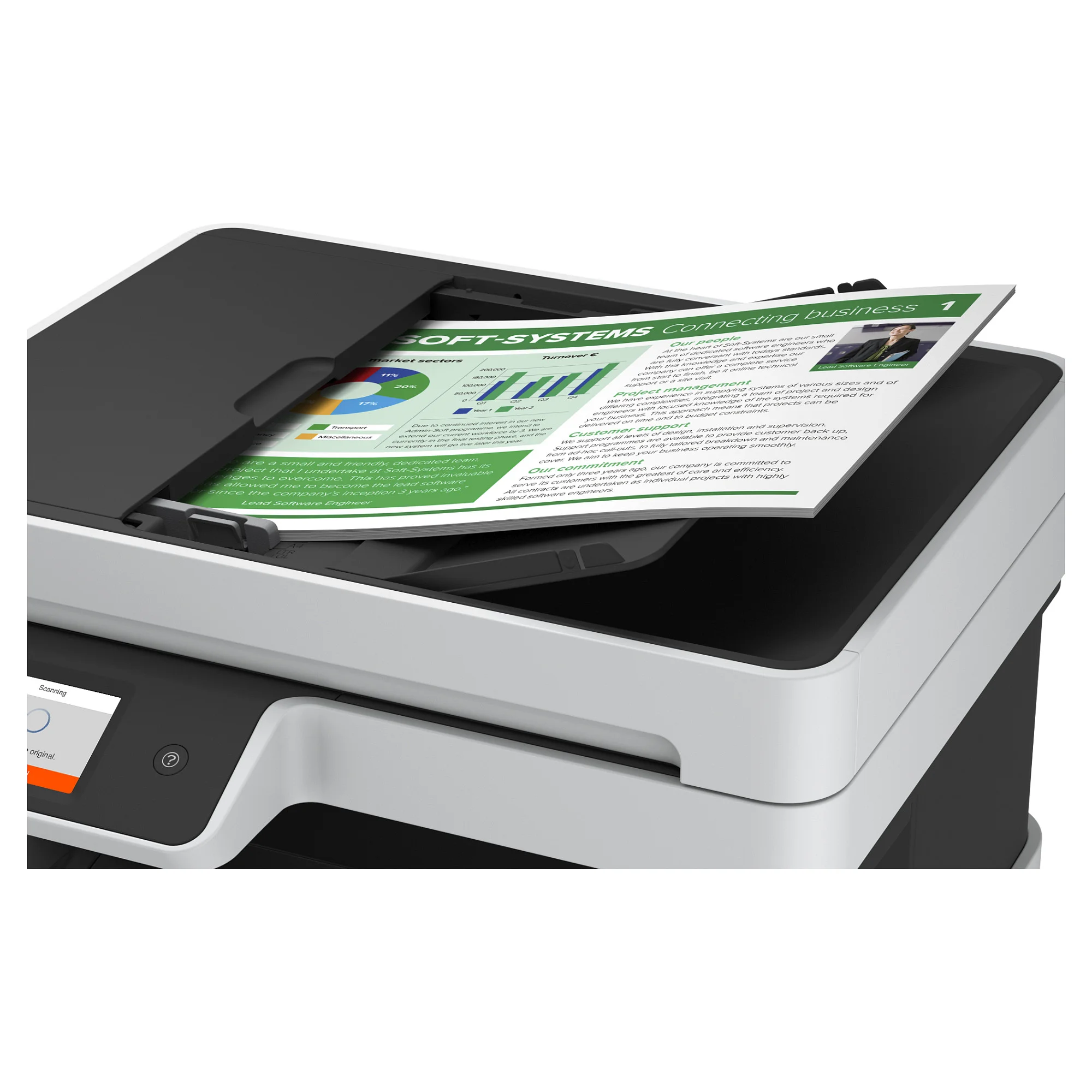 Epson EcoTank ET 5150 Tintenstrahl A4 4800 x 1200 DPI 37 Seiten pro Minute WLAN Drucker & Scanner